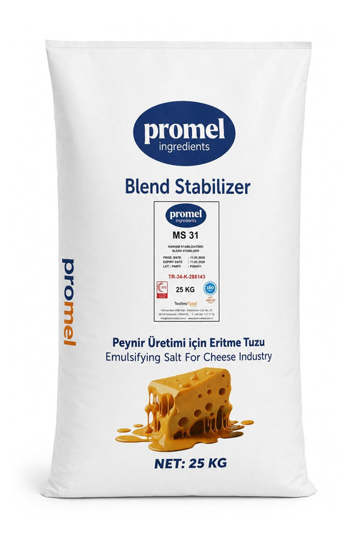 Technofood MS 31 — high-phosphate emulsifying salt for the cheese industry, 25 kg bag
